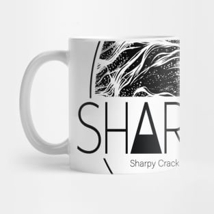 Sharpy Crackle black version Mug